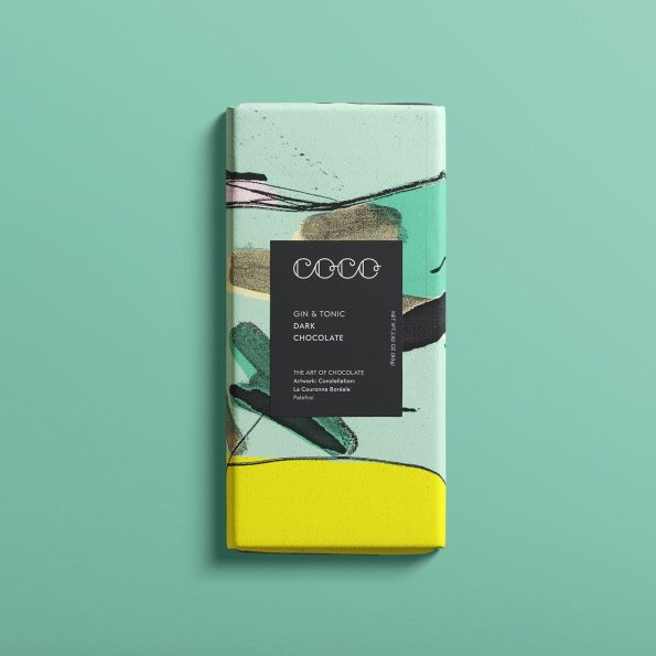 Coco Chocolatier Gin & Tonic chocoladereep
